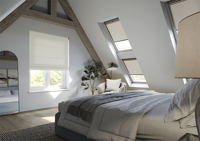 Emily Bond Jaipur, Sky - Roman Blind - Image 6